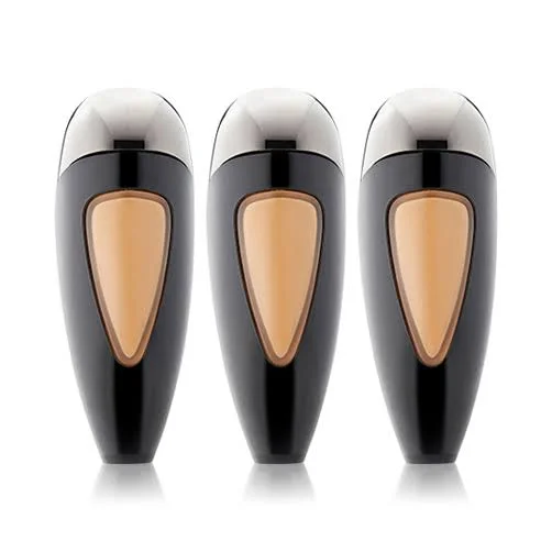Perfect Canvas Airbrush Foundation Airpod Trio: Anti-Aging, Long-Wear Makeup, Buildable Coverage, Semi Matte, Skin-Like Finish