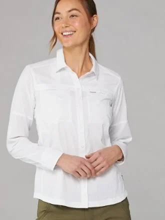 Rei Co-op Women's Sahara Button-Up Long-Sleeve Shirt White XL