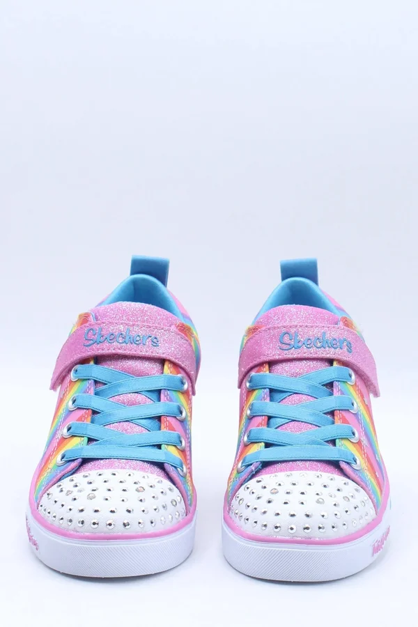 Skechers Kids& Sparkle Lite-Magical Rainbows Sneaker