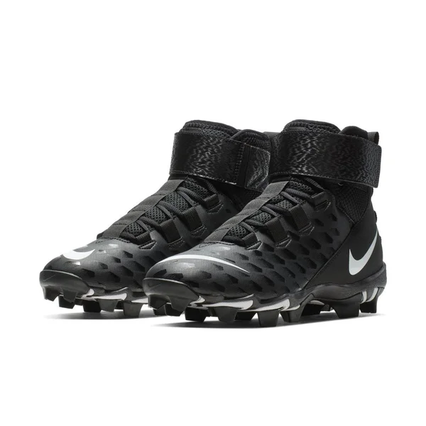 Nike Force Savage Shark 2 (Wide) Black/White Men's Football Cleat 8