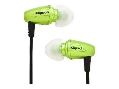 Klipsch Image S3 - Earphones - in-ear - wired - 3.5 mm jack - noise isolating - green metallic