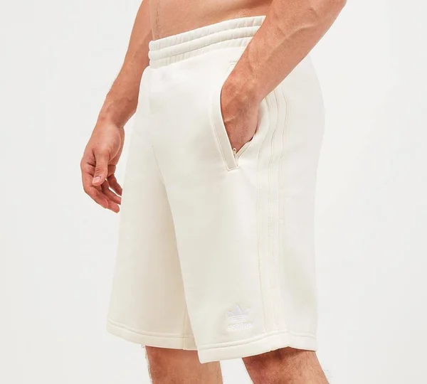 Adidas Originals Three Stripe Shorts Cream