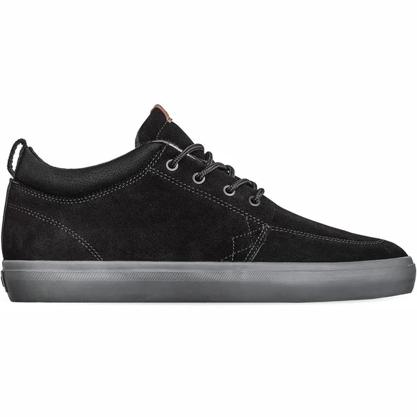 Globe GS Chukka Mens Skate 20336, Black/Charcoal/Plaid, Size 9.5 M