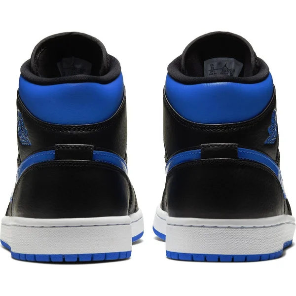 Air Jordan 1 Mid Shoes, Size 9, Black