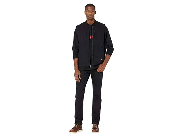 Timberland Pro Gritman Lined Canvas Vest, Men's Jet Black