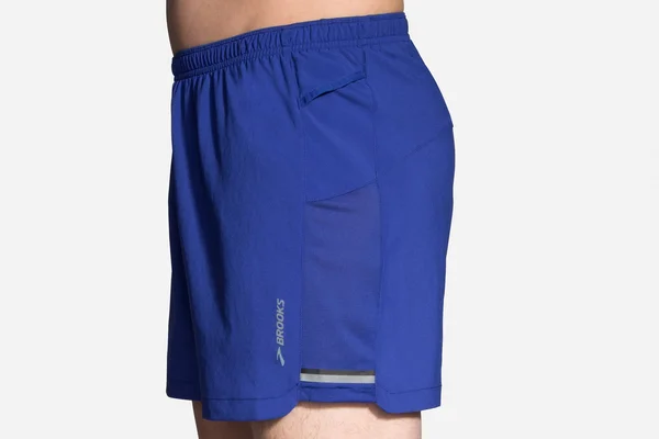 Brooks Men's Sherpa 5x22 Short - Navy - Medium