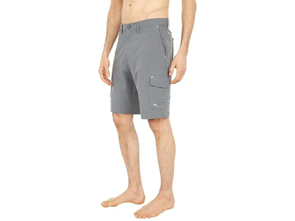 Tommy Bahama Cayman Isles Cargo 10 Inseam Shorts - Mens, 38, Coal