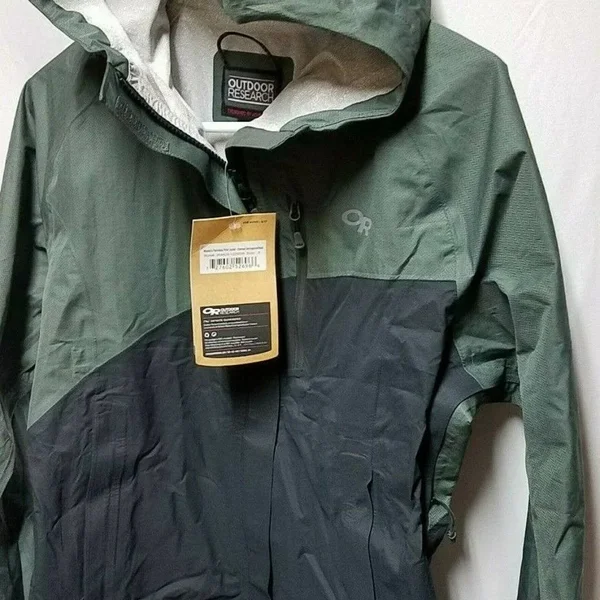 Outdoor Research Panorama Point Jacket - Women's Charcoal Herringbone/Black, S