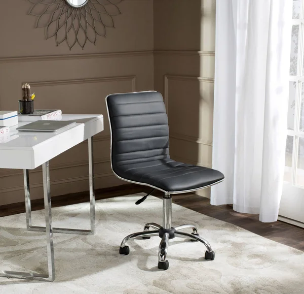 Porthos Home Adjustable Lindsey Office Chair (Black)