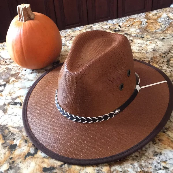 Brown Hat Unisex - Color: Brown, Size: Os, Westernhorse's Closet