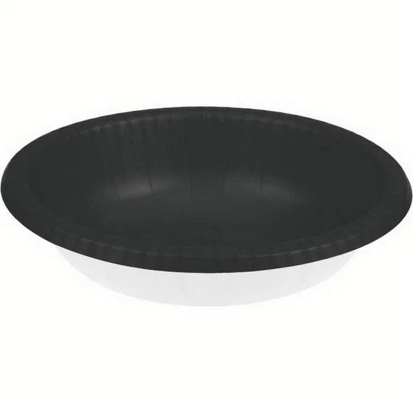 Creative Converting 173260 Black Velvet Paper Bowls 20 oz., Case of 200