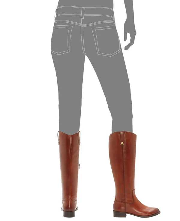 Inc Womens Fawne Leather Knee-High Riding Boots - 8.5, New Grey