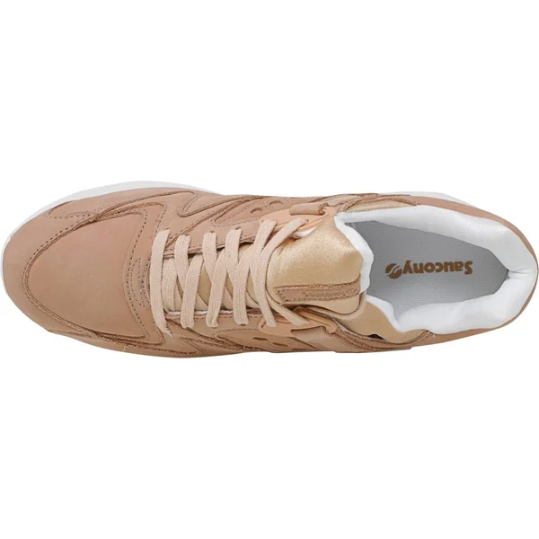 Men's Saucony Grid 8500 Burnished Peach|White - Size 10.5M