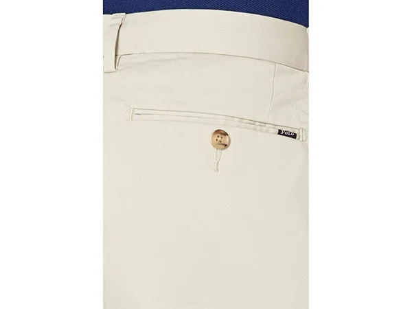 Polo Ralph Lauren Straight Fit Hudson Shorts Men's Clothing Beige : 33 6