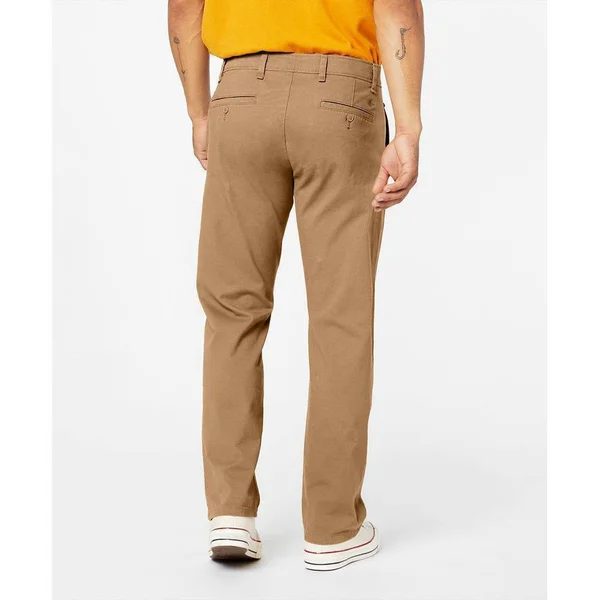Dockers Men's Straight Fit 360 Flex Ultimate Chino Pants - Leather Brown 34x34