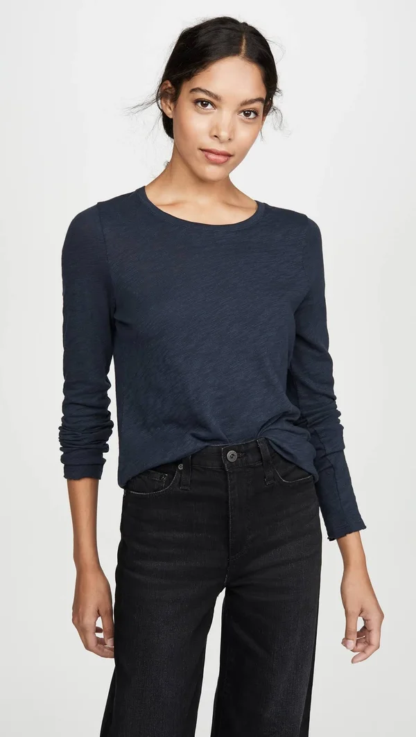 ATM Anthony Thomas Melillo Long Sleeve Destroyed Tee