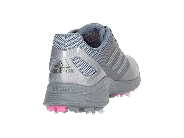 Adidas ZG21 Golf Shoes - gray/silver/screaming Pink 10 Wide