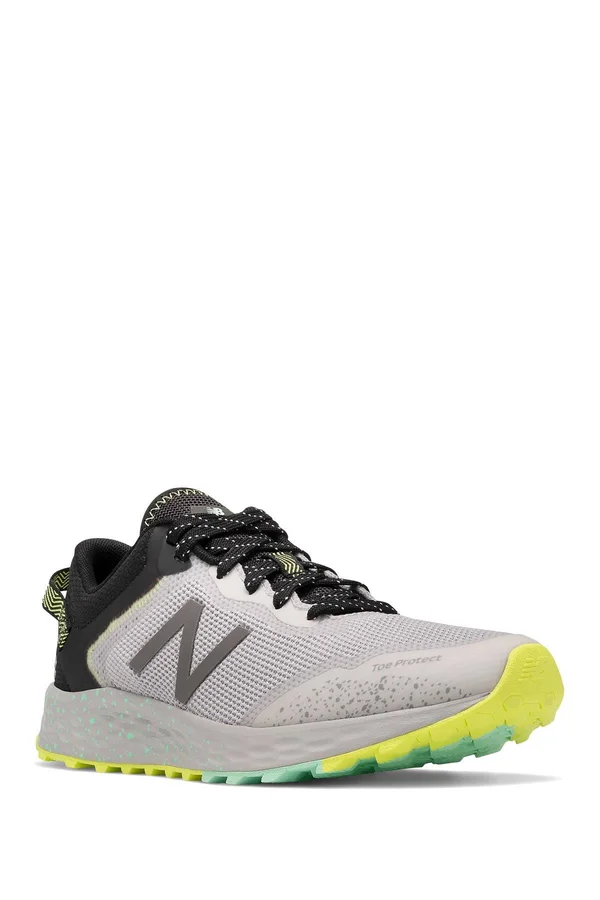 Women's New Balance Fresh Foam Arishi Trail Running Shoe, Size: 7.5, Black