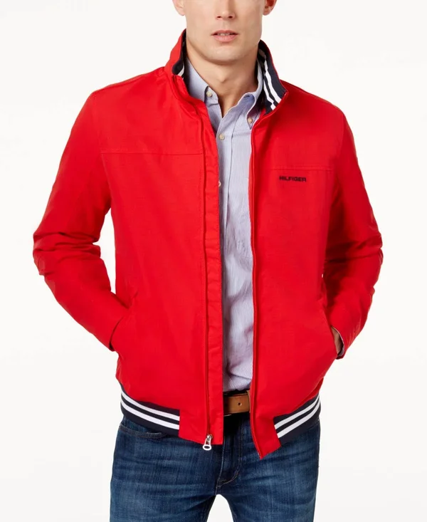 Tommy Hilfiger Men's New Regatta Parka Jacket - Racing Red - S