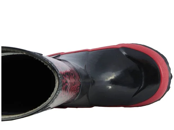 Bogs Unisex Children's Rain Boot - Size: 2, Black Multi Maze Rubber