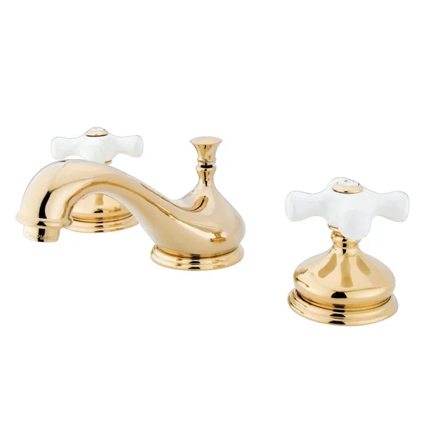 Kingston Brass Ks1160px 8 in. Widespread Bathroom Faucet, Matte Black