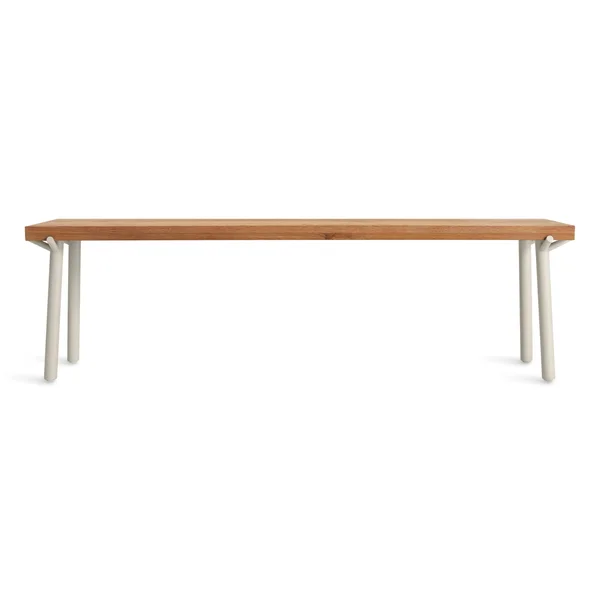 Blu Dot Branch Bench - Oak, Grey