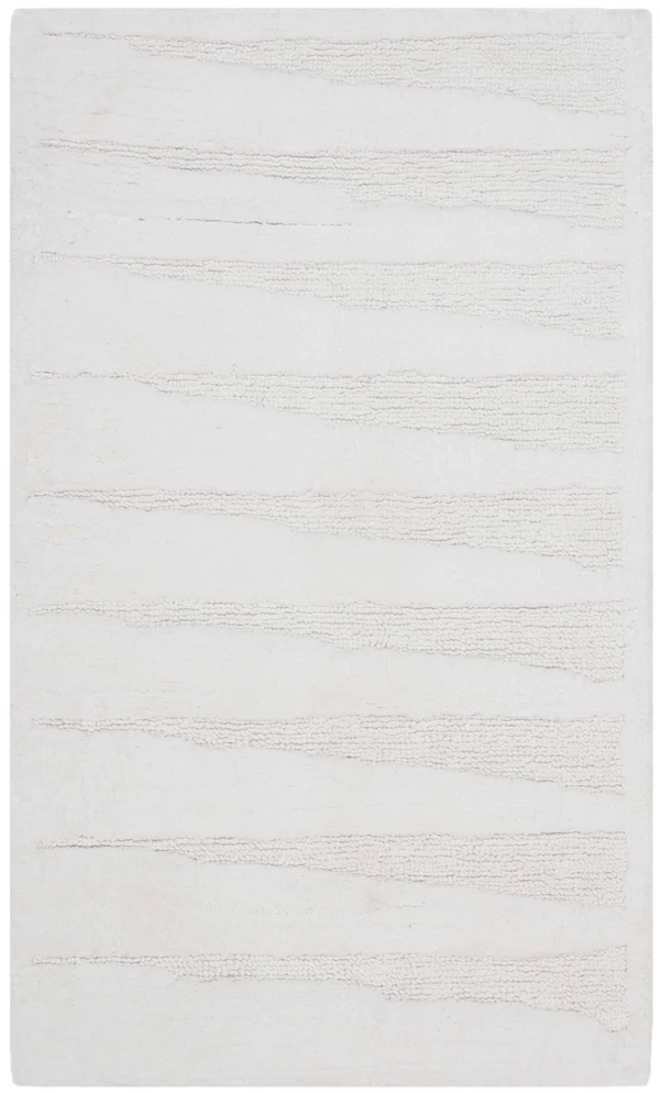 Safavieh Pmb629b Plush Master Bath Rug - Set of 2, White