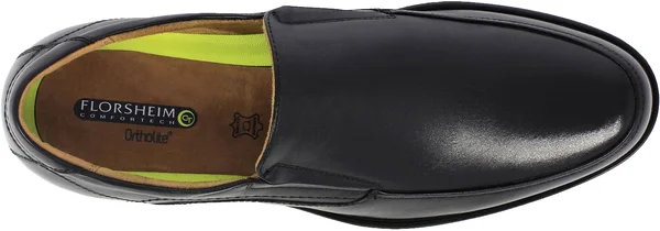 Florsheim Midtown Moc Toe Slip on 9.5 Men's Black
