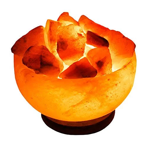 Evolution Salt Lamp, Himalayan Crystal, Fire Bowl