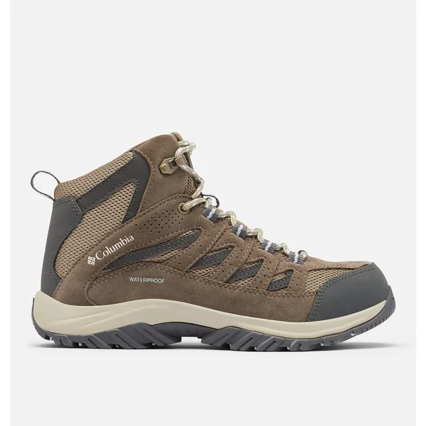 Columbia Women's Crestwood Mid Waterproof Boot - 9.5 - Pebble - Oxygen