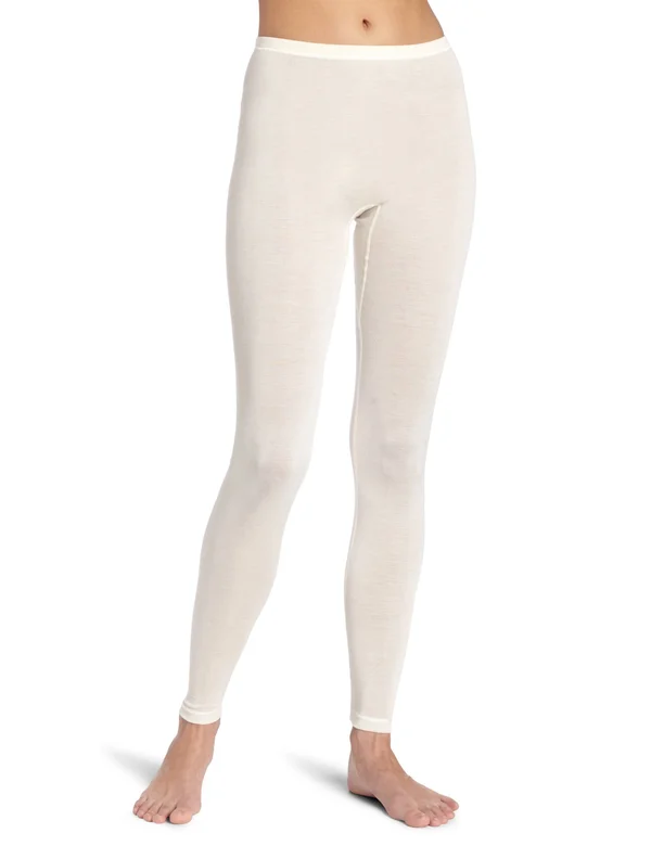 Hanro Pure Silk Leggings, Pale Cream, Women's, Xs