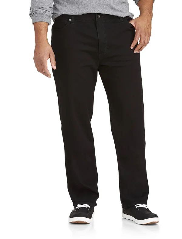 Lee Black Big & Tall Extreme Motion Relaxed Fit Jeans