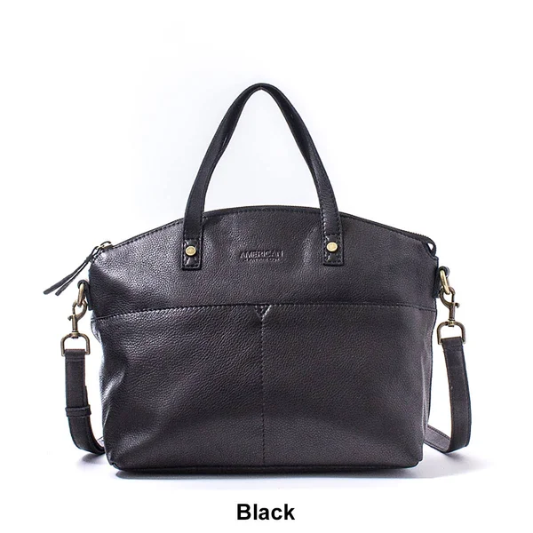 American Leather Co. Carrie Dome Satchel Sand, Boscov&s