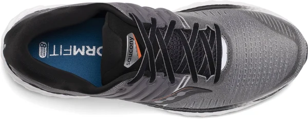 Men's Saucony Hurricane 22 11, Grey/Black