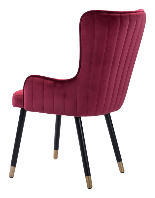 Zuo Modern Paulette Accent Chair Red