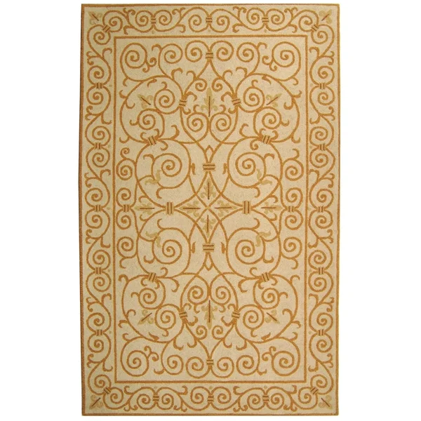 Safavieh Chelsea Ivory & Gold Area Rug, White