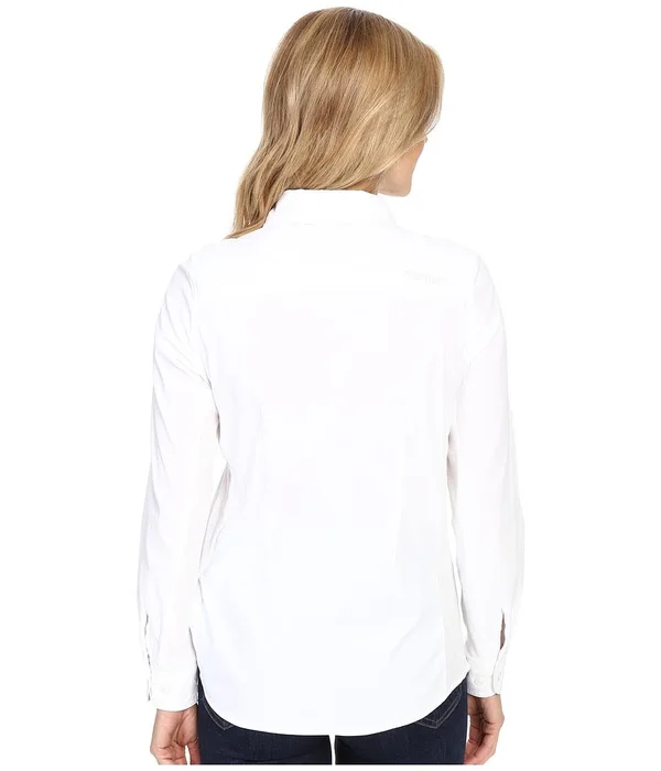 Marmot Women's Annika Long-Sleeve Shirt - White, Xs