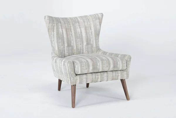 Accent Chair - Tate III Spa Accent Chair - Blue - Fabric - 21.2x22W x 29x22D x 34x22H at Living Spaces