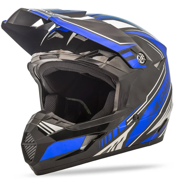 GMAX MX46 Uncle Helmet Medium Black/Blue