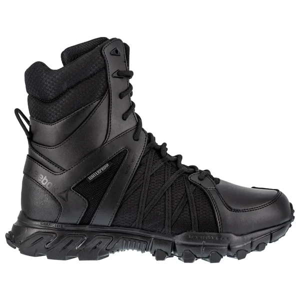 Reebok Work Trailgrip Tactical 8x22 WP Side Zip 14 Men's Black