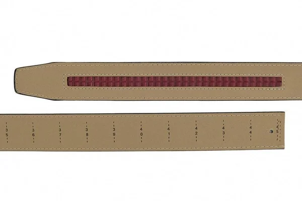 Nexbelt Men's Go-In Carbon White Golf Ratchet Belt, 45" Waist, Leather