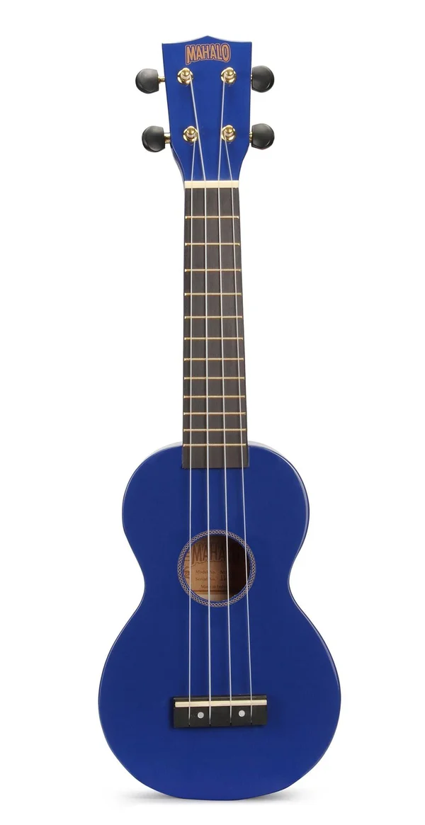 Mahalo Ukulele Rainbow Learn 2 Play Essential Kit Blue Soprano