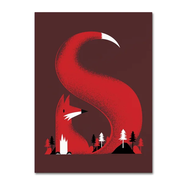 Robert Farkas 's Like Fox' Canvas Art (18x24)
