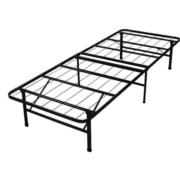 Twin XL Size Heavy Duty Metal Platform Bed Frame - BPMNTXLBF1526891, 13.8 x 13.8 x 22.8 inches
