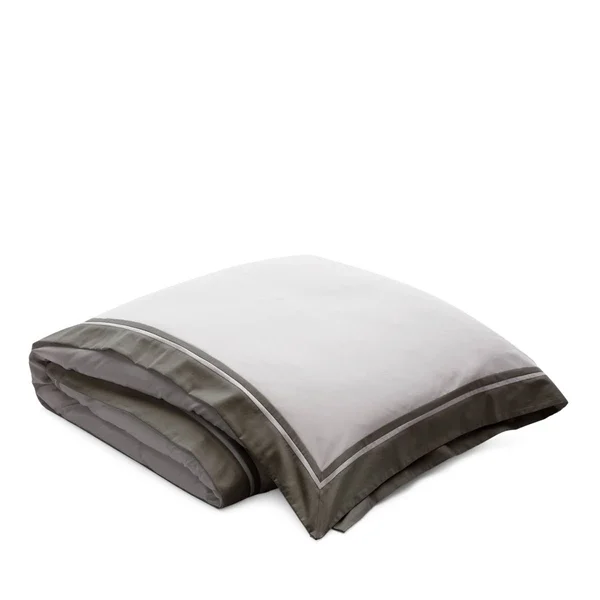 Ralph Lauren Bowery Duvet COVER, King - Metropolitan Gray