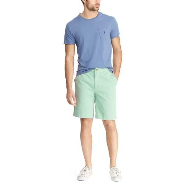 Polo Ralph Lauren Cotton Twill Chino Shorts - Green, UK 32
