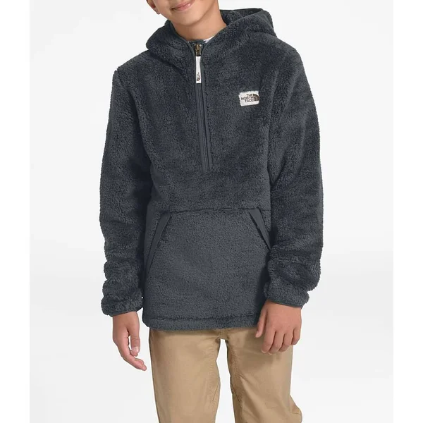 The North Face Boys& Campshire Hoodie - Xs - Asphalt Grey