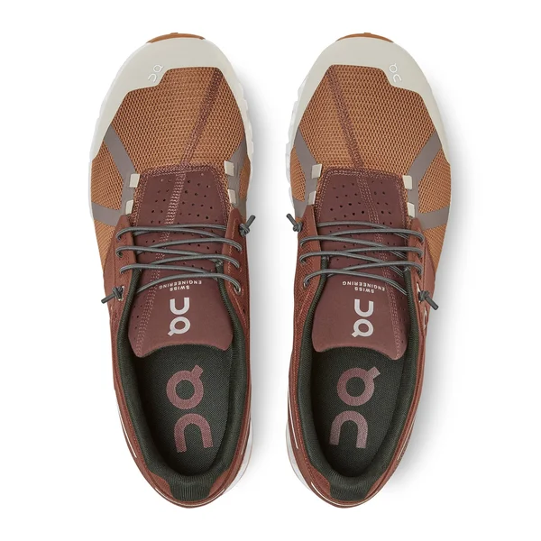 on Running Men's Cloud Brick/Pecan