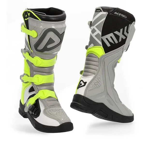 Acerbis x Team Boots Grey Yellow