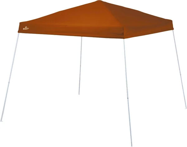Quest Q64 10& x 10& Instant Up Canopy - Orange, 25 mm x 25 mm